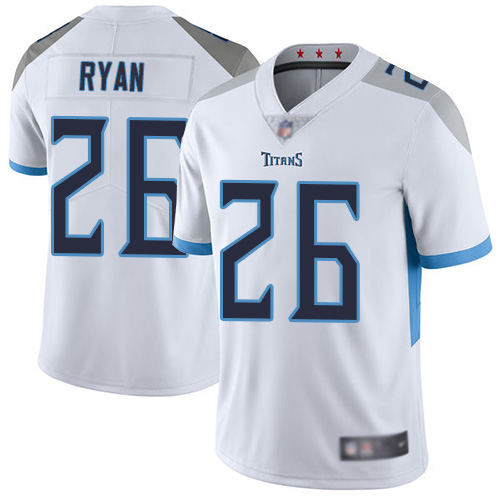 Tennessee Titans Limited White Men Logan Ryan Road Jersey NFL Football 26 Vapor Untouchable